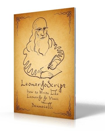 Learn to write like Leonardo
              da Vinci